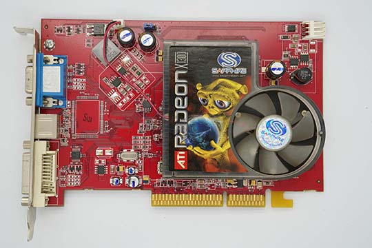 蓝宝石SAPPHIRE Radeon X1300 AGP 256MB 显示卡（ATI Radeon X1300芯片）